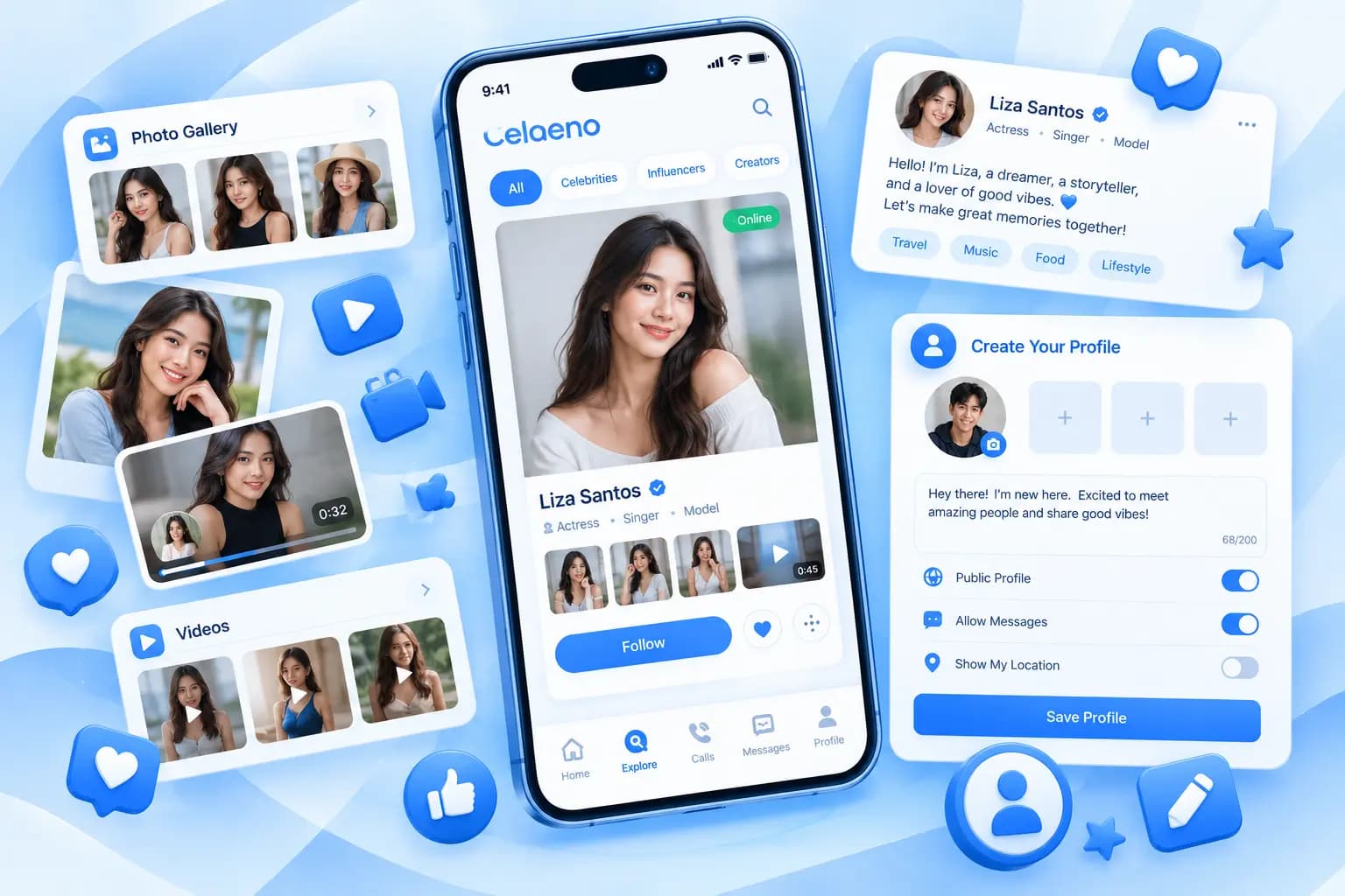 Get to know creators before you connect