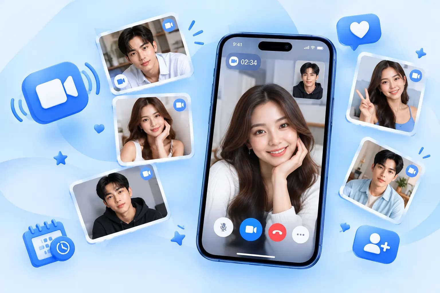 Go Beyond Profiles with Real-Time Creator Video Calls
